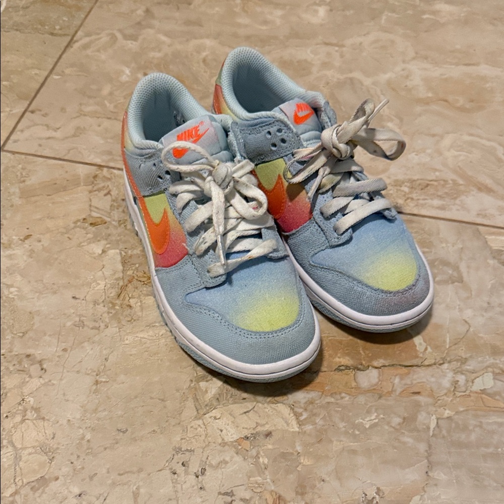 Nike Vibrant Multicolor Kids Sneakers